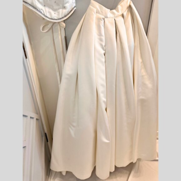 Maggie Soterro Wedding Gown White Size 8 - Picture 12 of 16